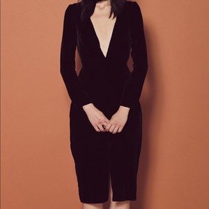 For Love & Lemons Collette Midi Dress S